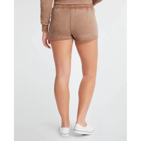 SUNDOWN BY SPLENDID Splendid Playa Shorts in Mocha - Medium NWT - Picture 2 of 3